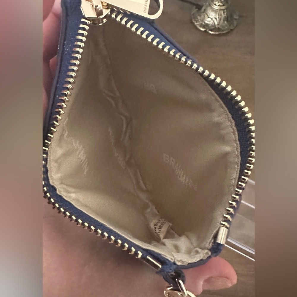 Brahmin Britt coin purse Kyanite . Pristine. No tag . - Picture 3 of 4